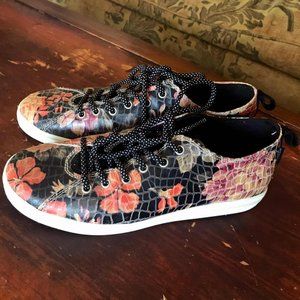 Unique floral Gourmet leather shoes